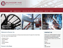 Tablet Screenshot of nationalmetals.com